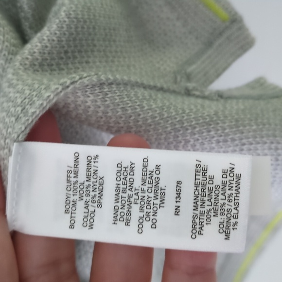 Vineyard Vines Merino Wool Men's Gray Performance Polo Career Office Grey Shirt - Picture 4 of 5